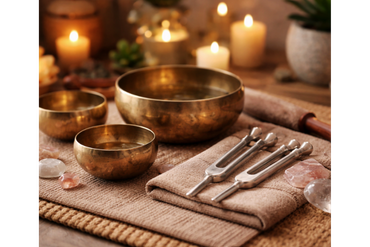 massage des extrémités allié à un voyage sonore